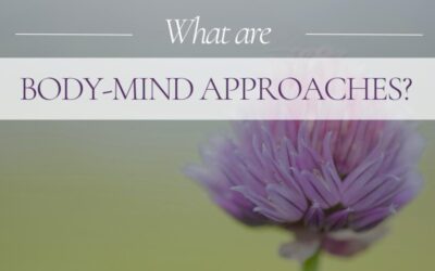 What are body mind approaches and how can they help you?